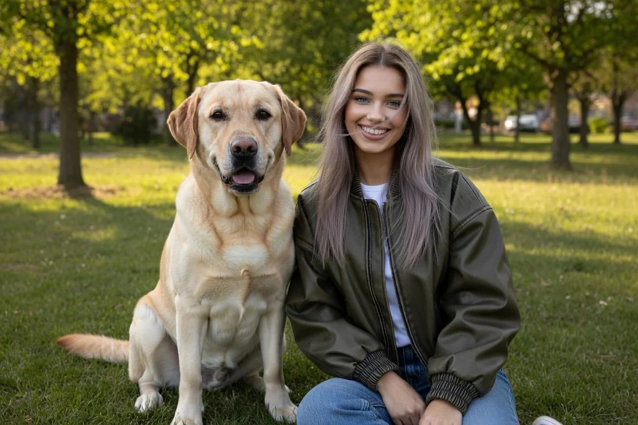 合并幼犬与女性的结果