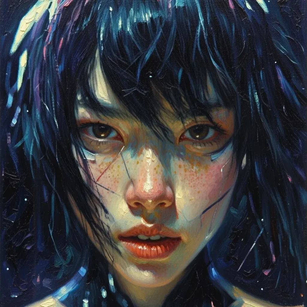 油画