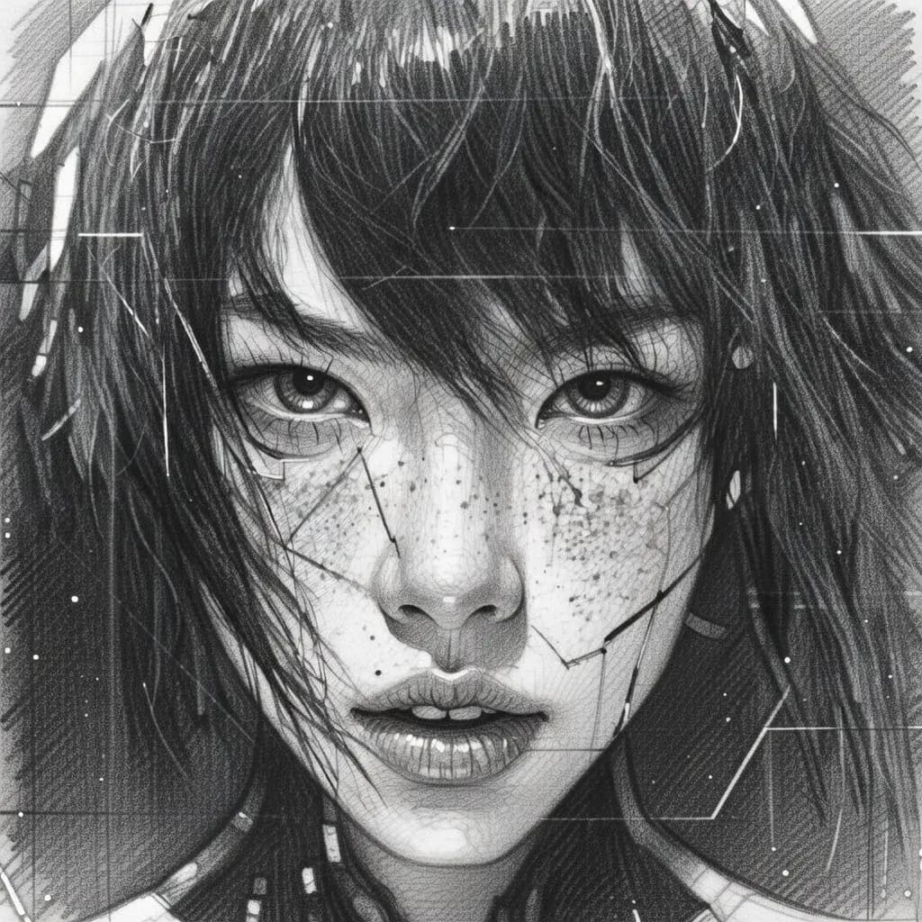 铅笔素描